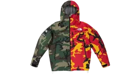 Split Taped Seam Shell Jacket The North Face Camo