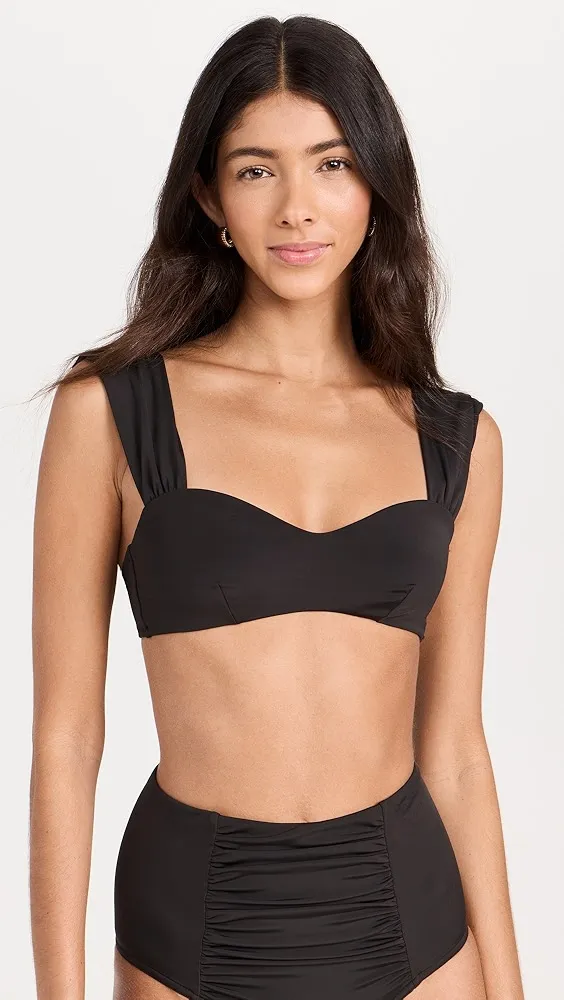 STAUD   Melrose Bikini Top 