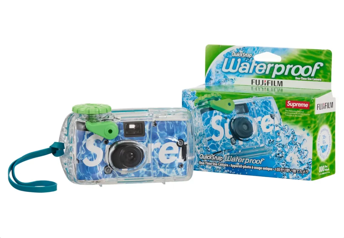 Supreme FujiFilm Waterproof Camera Blue