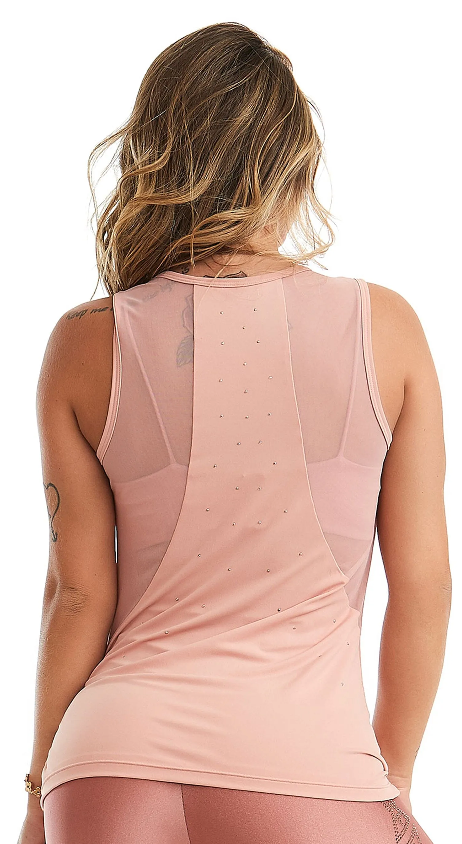 Tank Top Bling - Rose