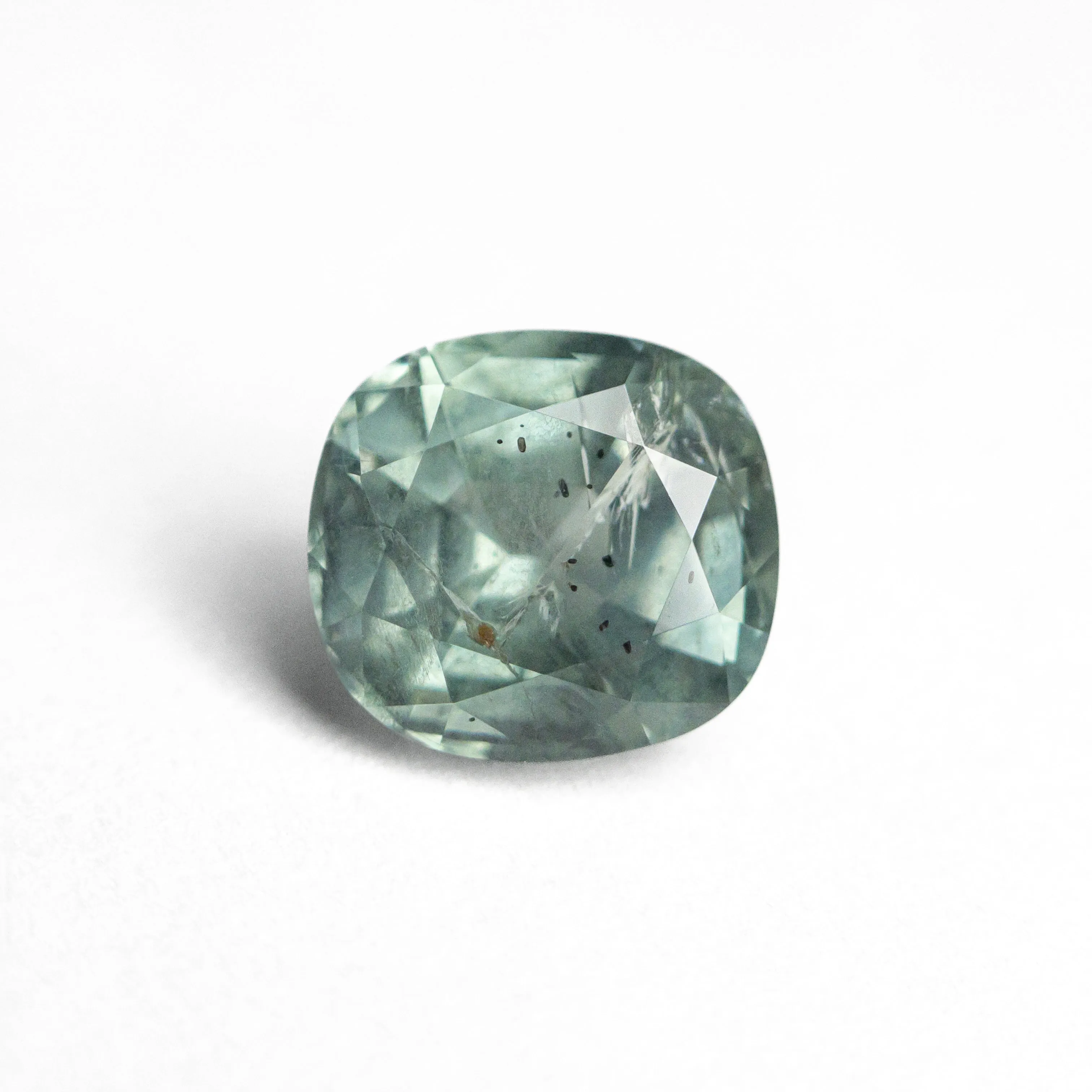 Teal Brilliant Sapphire - 2.09ct Cushion