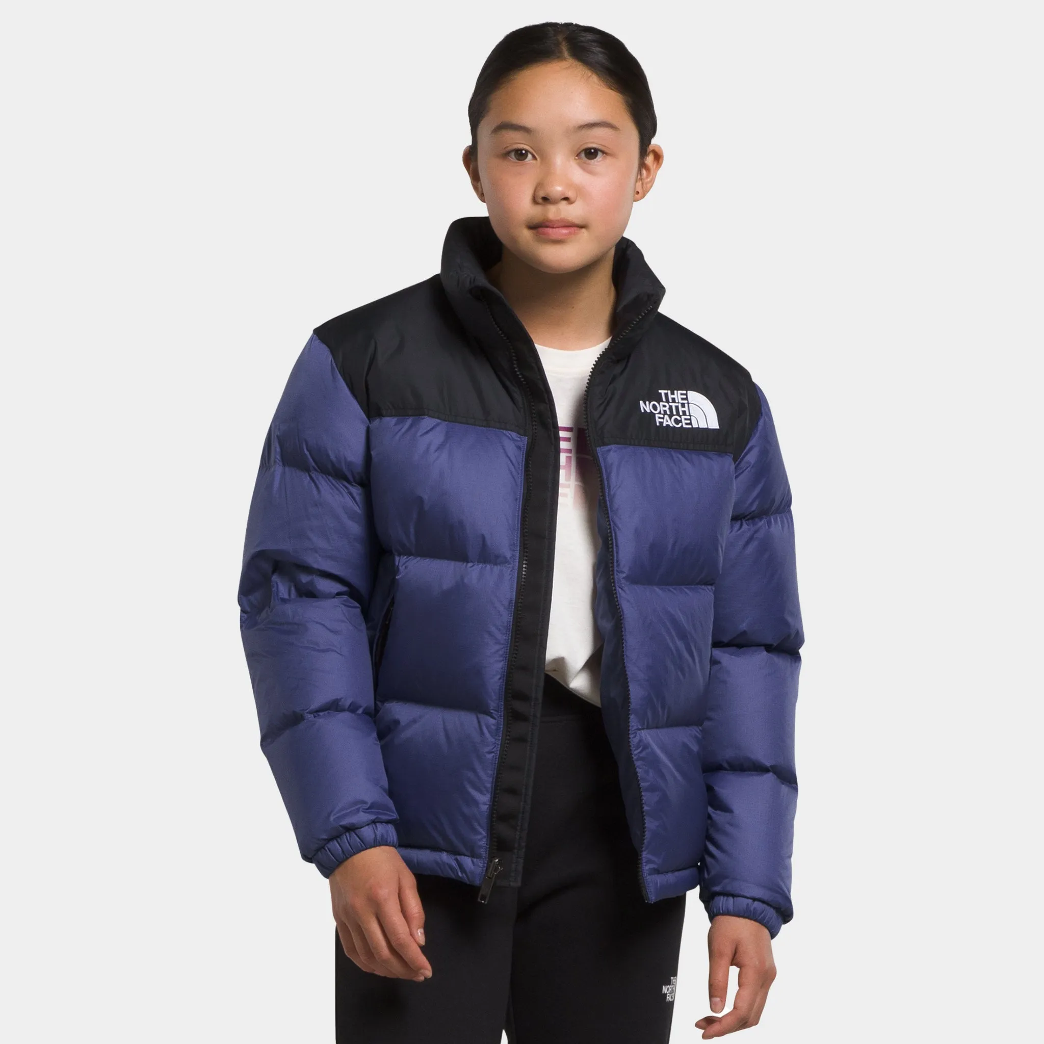 The North Face Junior Boys' 1996 Retro Nuptse Jacket / Cave Blue