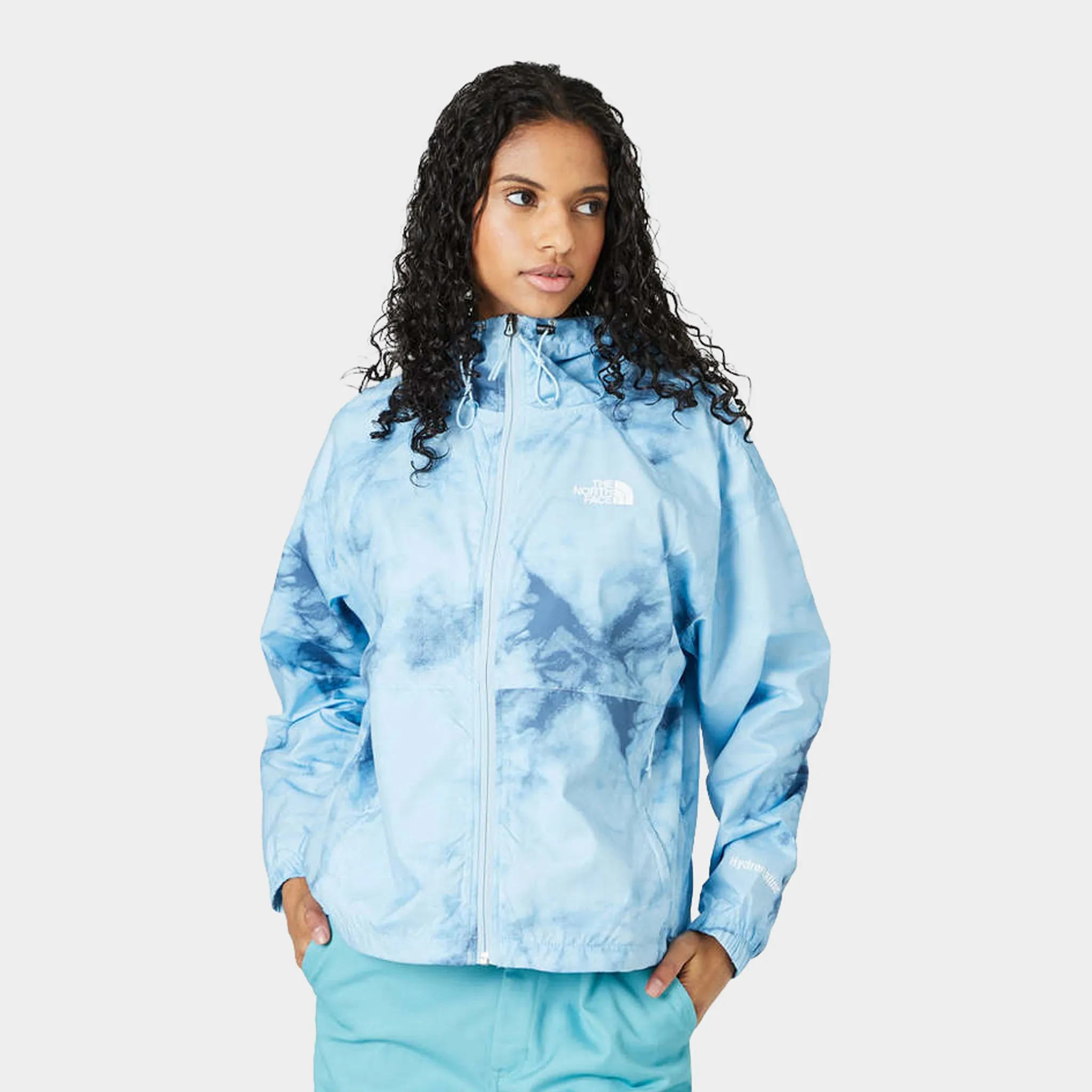 The North Face Women's Printed Hydrenaline Jacket 2000 / Beta Blue Dye Texture Print