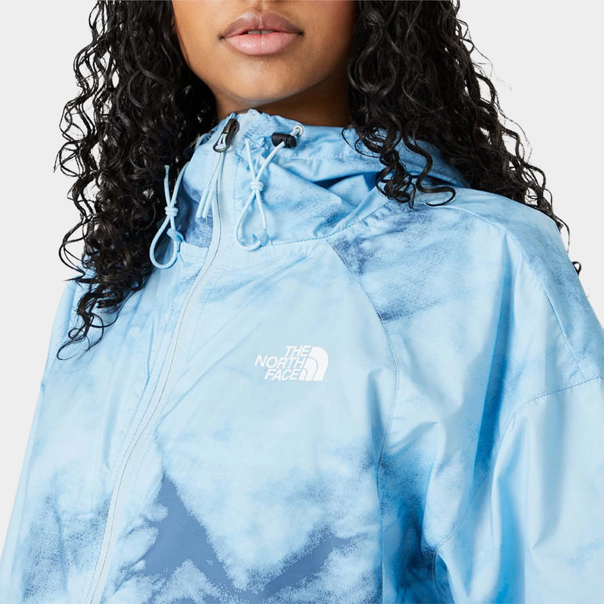 The North Face Women's Printed Hydrenaline Jacket 2000 / Beta Blue Dye Texture Print