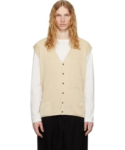 The Row Beige Tarik Vest