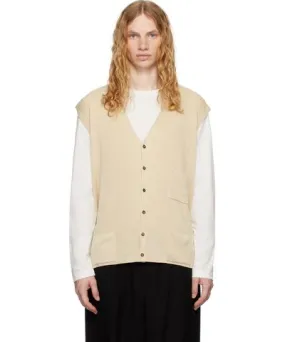 The Row Beige Tarik Vest