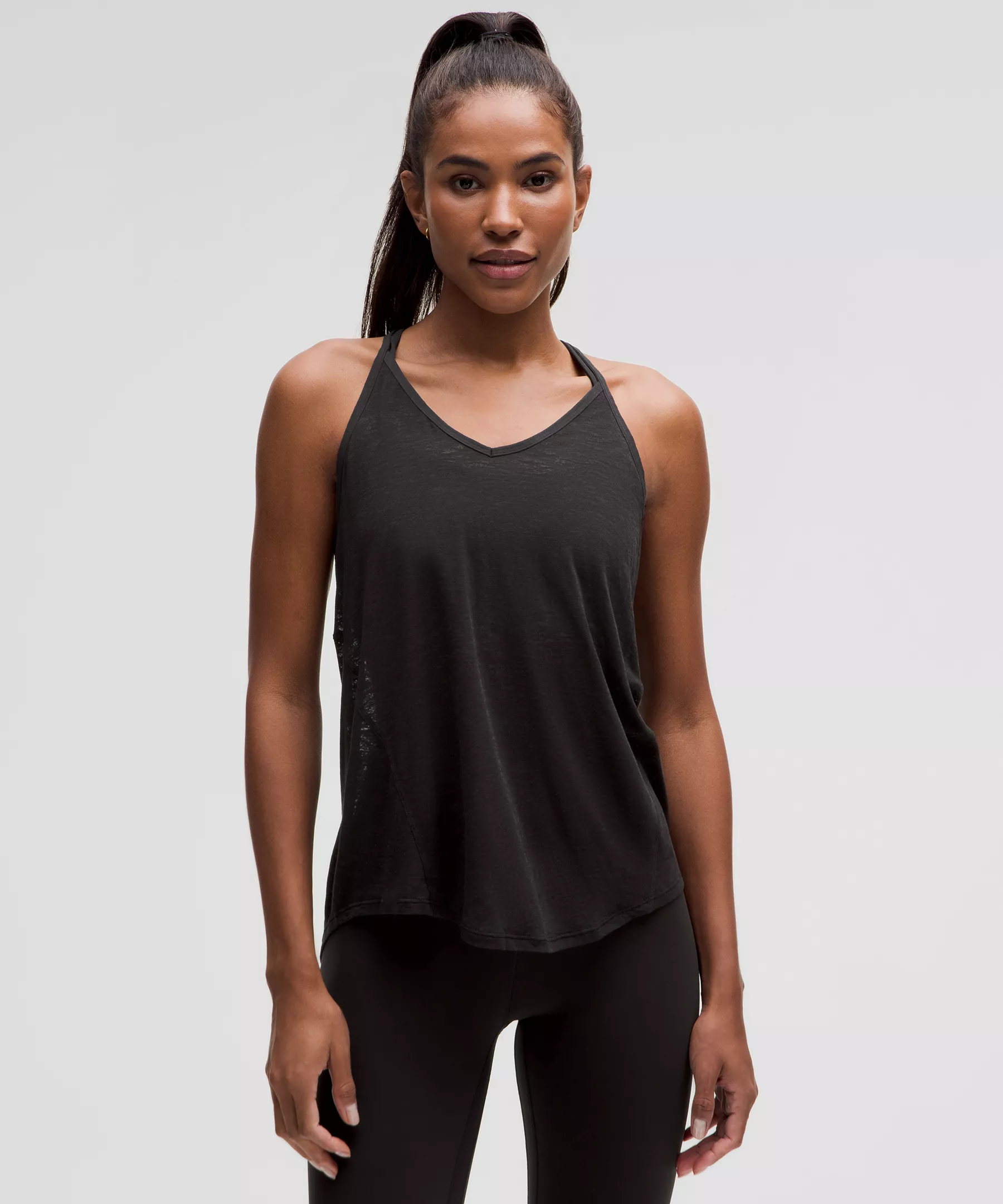 Tie-Back Lightweight Yoga Tank Top | Women's Sleeveless & Tops