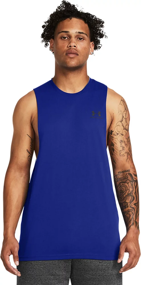 Under Armour Men's Sportstyle Left Chest Cut-off Sleeveless Top