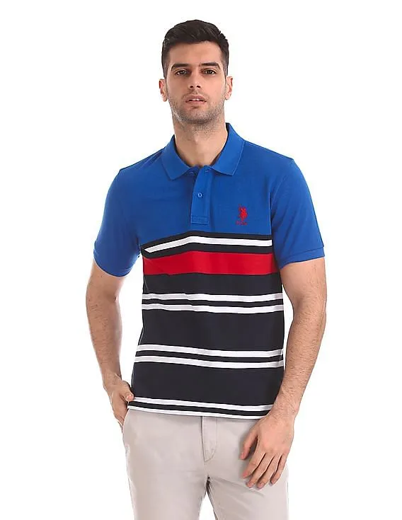 U.S. Polo Assn. Regular Fit Striped Polo Shirt