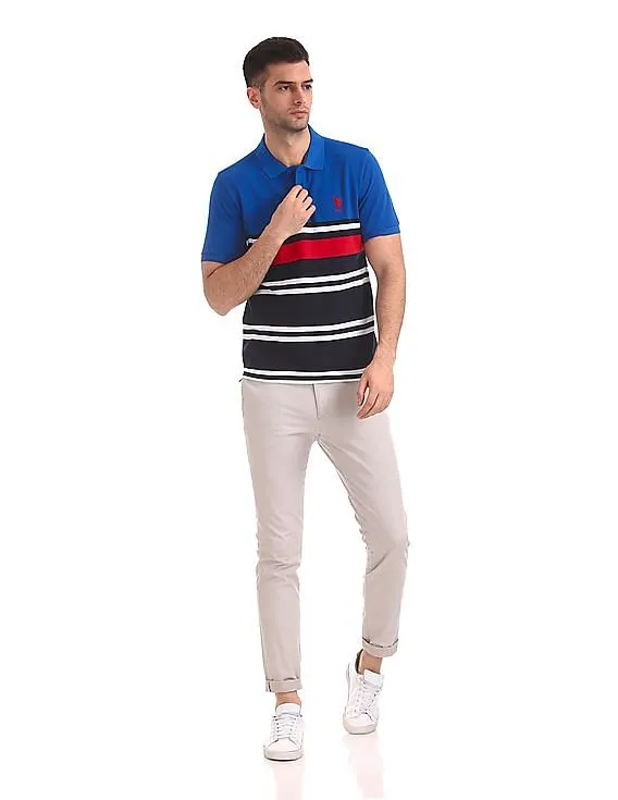 U.S. Polo Assn. Regular Fit Striped Polo Shirt