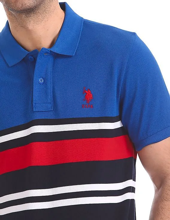 U.S. Polo Assn. Regular Fit Striped Polo Shirt