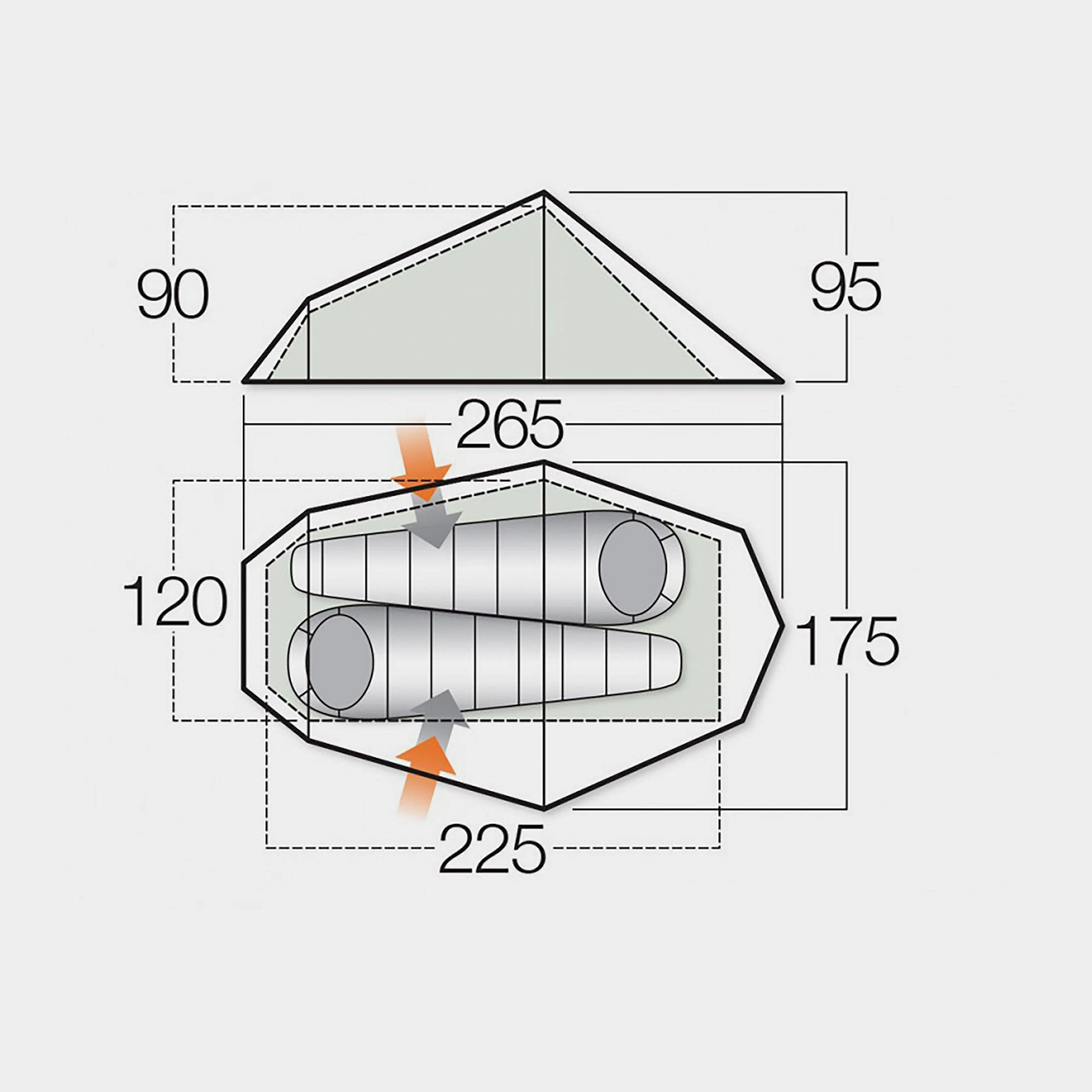 VANGO Banshee 200 2 Person Tent | Ultimate Outdoors