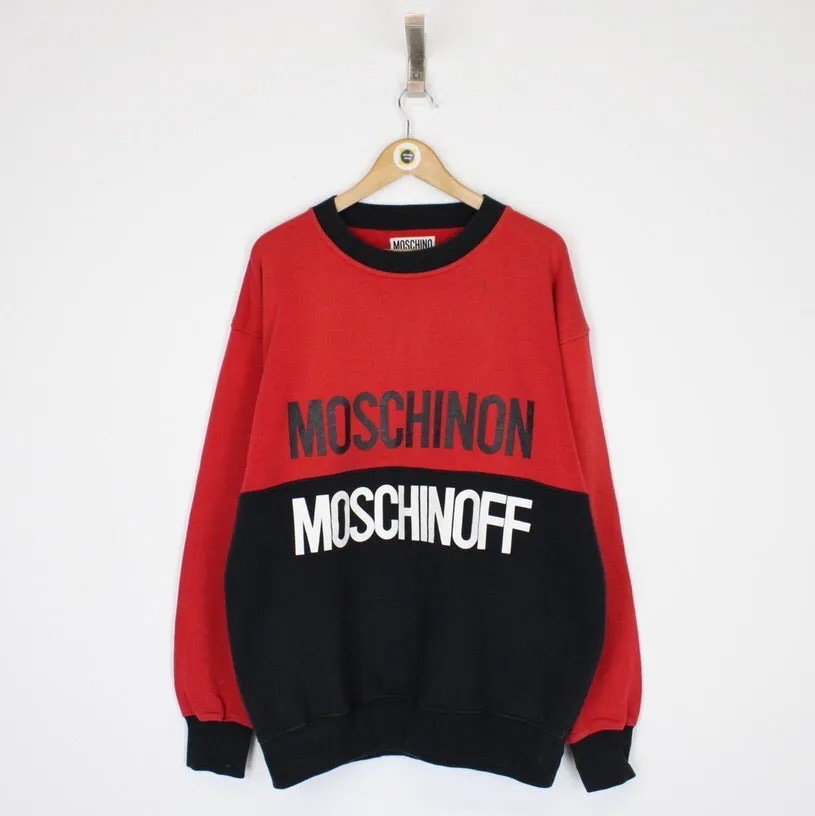 Vintage Moschino Jeans Sweatshirt XL