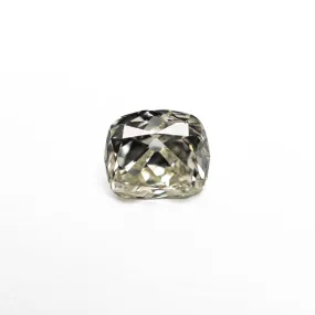 White Modern Antique Old Mine Cut Diamond - 0.66ct Cushion