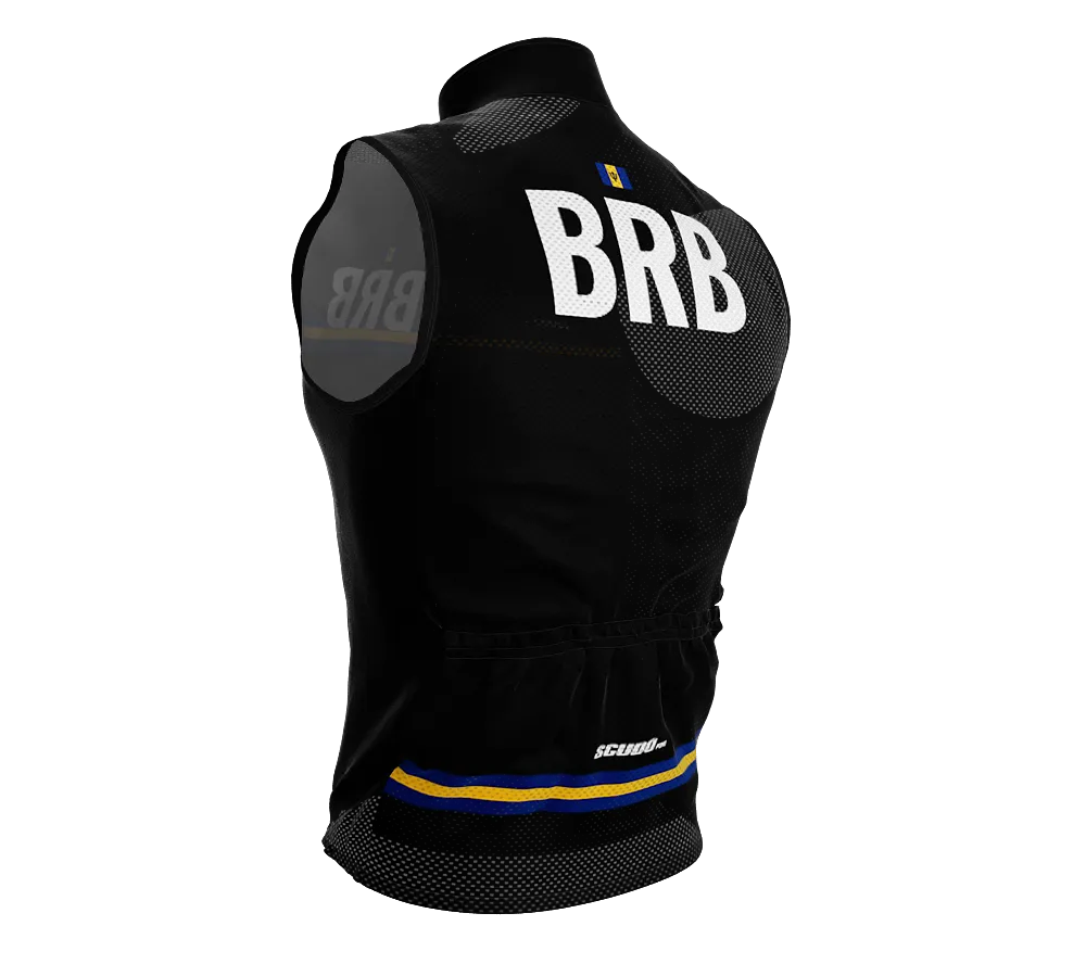 Wind Breaker Cycling Running Sports Vest Barbados Country Code for Men And Women