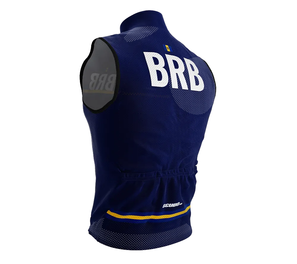 Wind Breaker Cycling Running Sports Vest Barbados Country Code for Men And Women