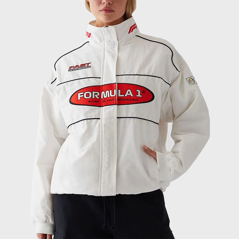 Women And Men Formula 1 X Pacsun Racing Jacket White