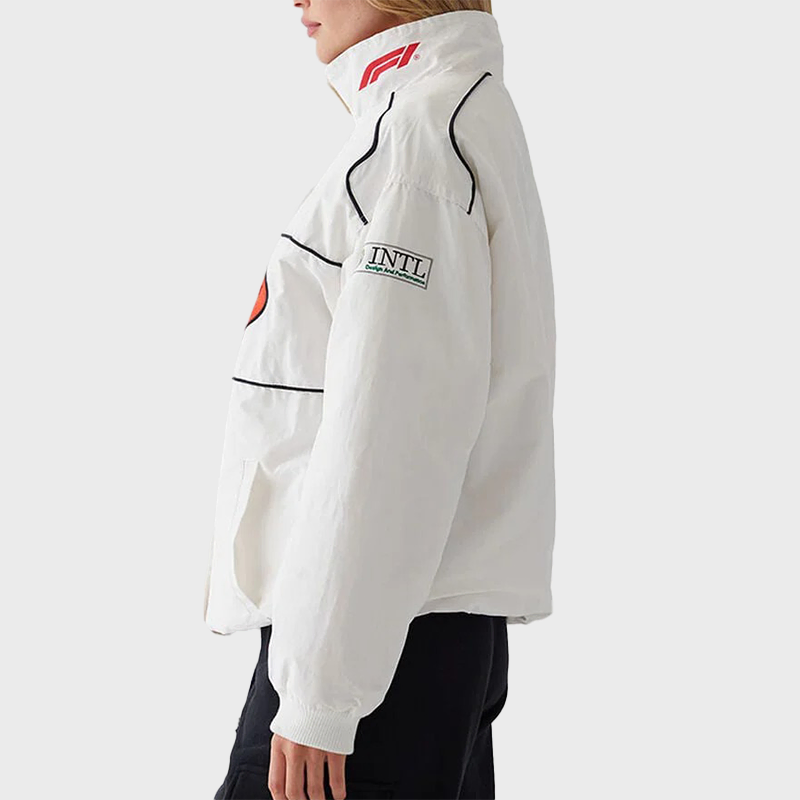 Women And Men Formula 1 X Pacsun Racing Jacket White