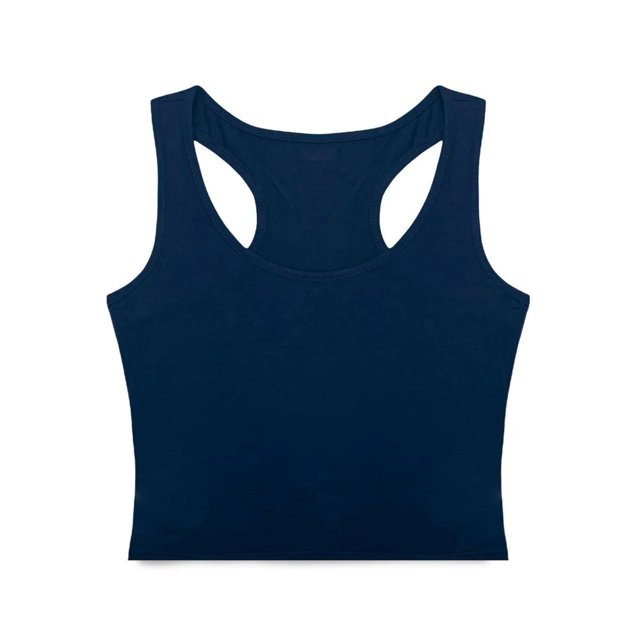 Women's Crop Sleeveless Racerback Tank Top (4-Pack)