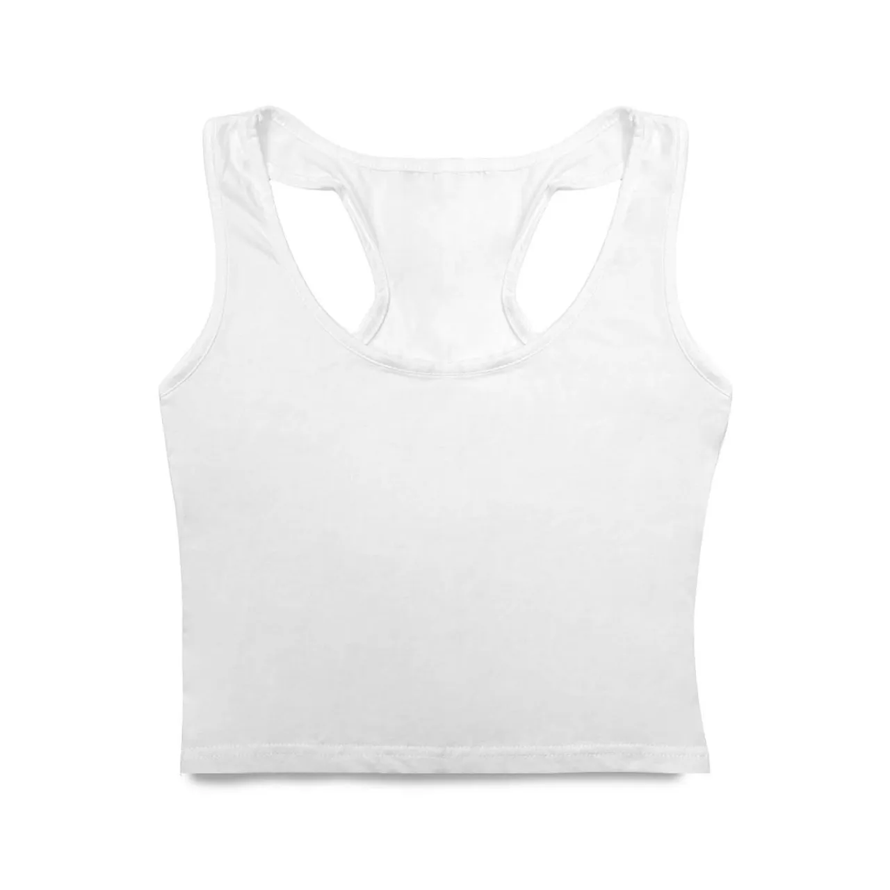 Women's Crop Sleeveless Racerback Tank Top (4-Pack)