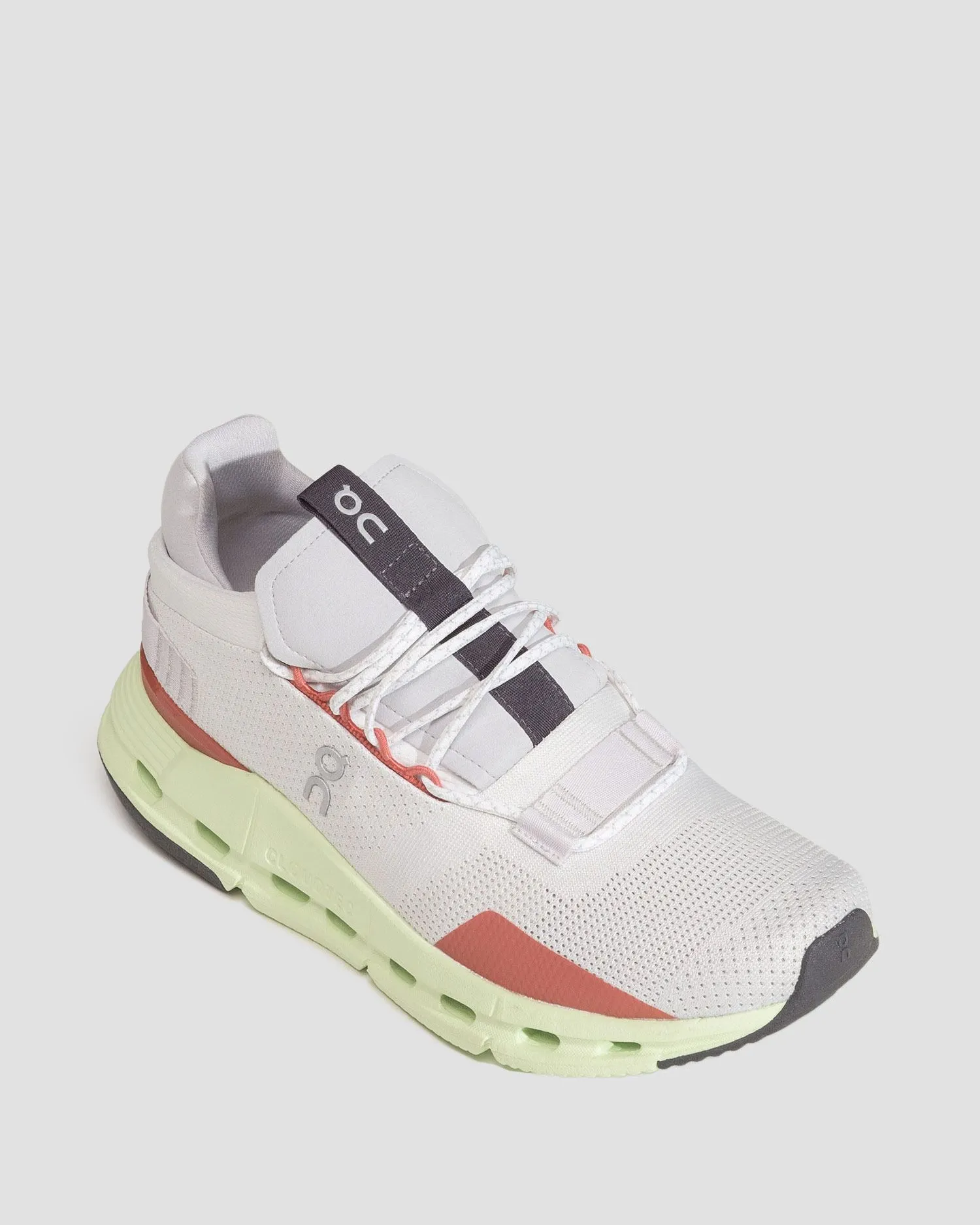 Women's trainers ON RUNNING CLOUDNOVA 2698489-white-limelight