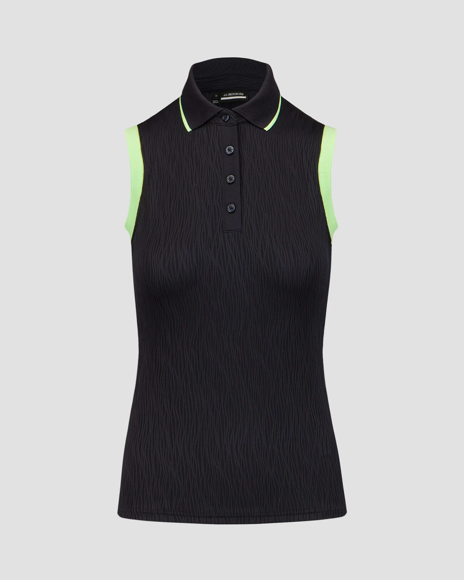 Women’s navy blue polo J.Lindeberg Lila Sleeveless Top GWJT08979-6855