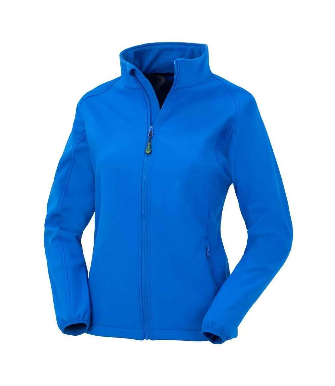 Womens/ladies printable soft shell jacket royal blue Result Genuine Recycled