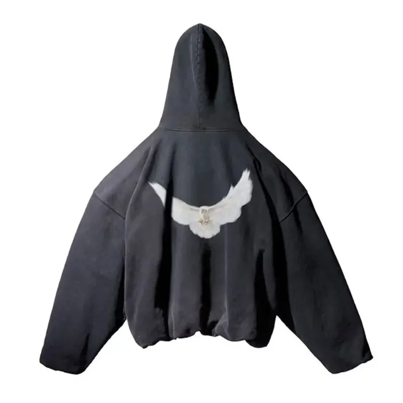 Yeezy Gap Dove Hoodie “Donda 2 Washed Black”